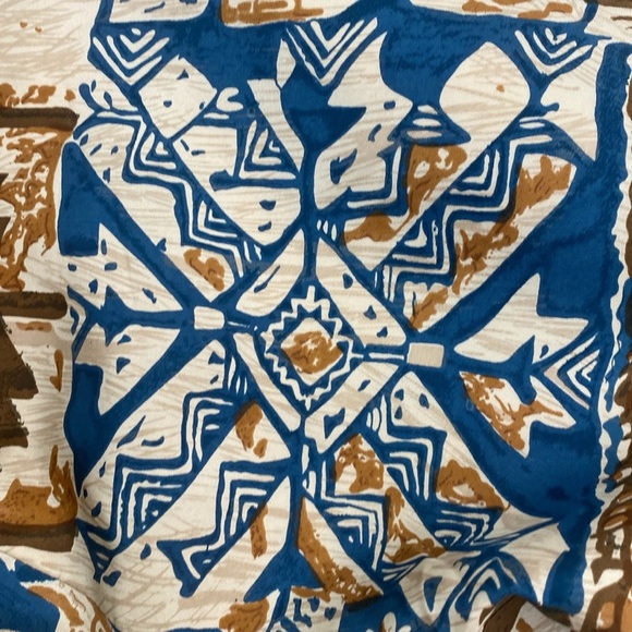 Vintage Aztec Silk Bomber‎ Jacket - Picture 6 of 16